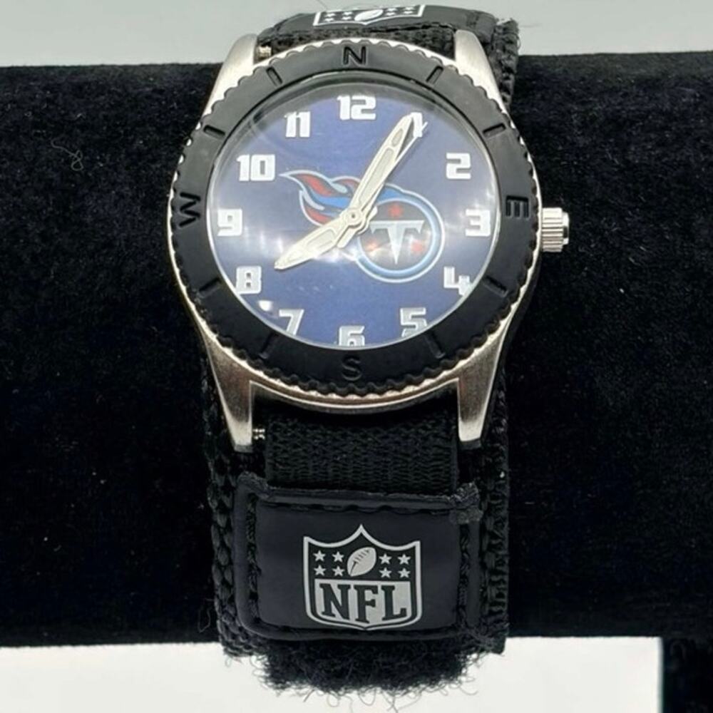 Black NFL Tennessee Titans Women's Watch
